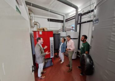 El CEIP Santiago Galas estrena sistema de climatización con biomasa