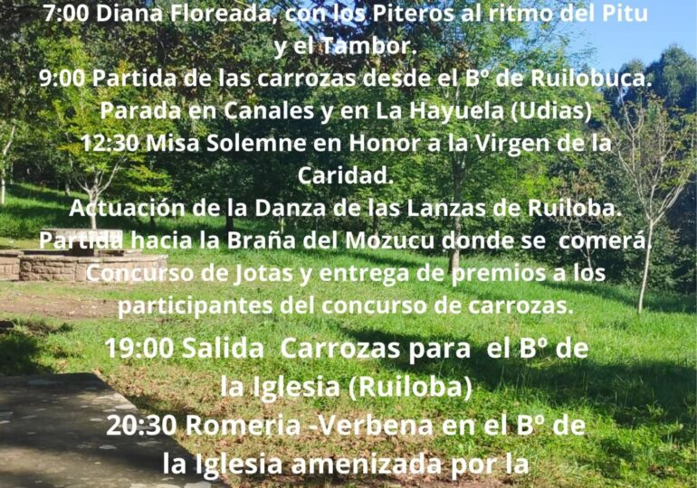 Una decena de carrozas participarán el martes en el desfile de El Mozucu
