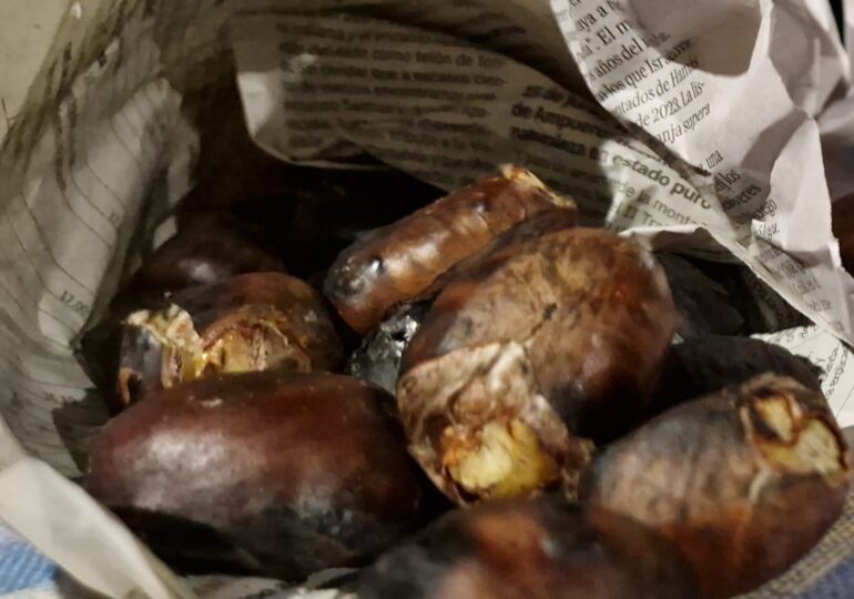 Fonso Blanco amenizó la magosta de Ruiloba