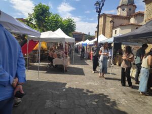 Ruiloba disfruta ya de sus mercadillos semanales de verano